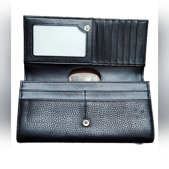 Ted Baker Blue Large Bobble Wallet - Picture 4 of 9